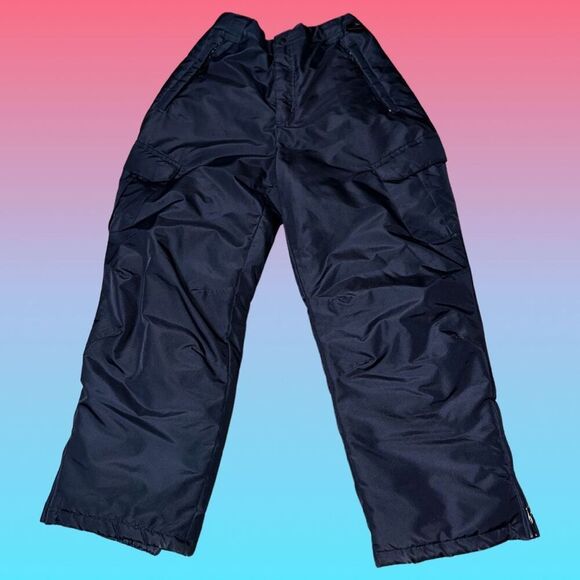Navy Arctic Quest Women's Water Resistant Insulated Ski and Snow Pants Medium - Picture 2 of 6
